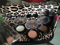 Produtos da MAC & Kiko Milano